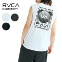 ルーカ メンズ タンクトップ ノースリーブ RVCA BLINDER BOX TT カットソー トップス BF04A351 ネコポス送料無料