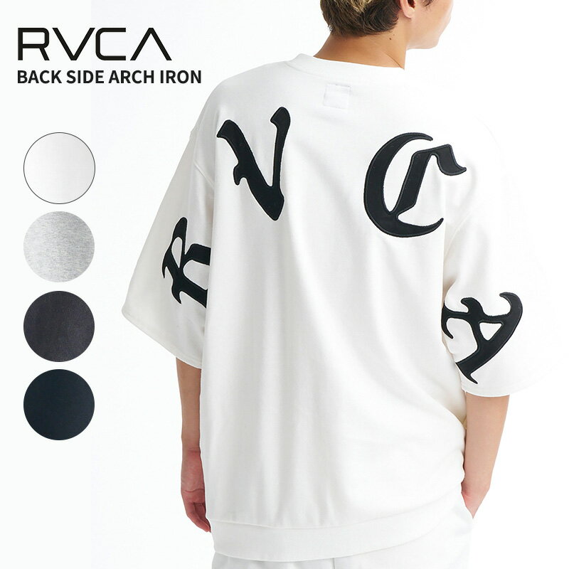 Rakuten - ルーカ メンズ 半袖トレーナー スウェットT BACK SIDE ARCH IRON SS トレーナー 半袖スウェット Tシャツ BG041002 カットソー 春 夏 サーフ スケーター