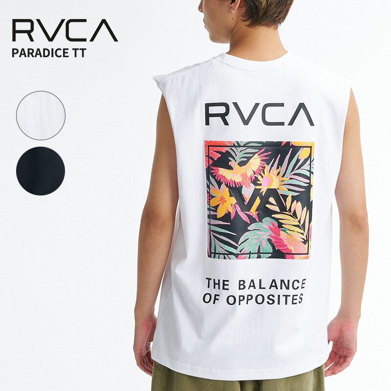 Rakuten - ルーカ メンズ タンクトップ ボタニカル RVCA PARADICE TT タンクトップ ヘビーウェイト BG041351