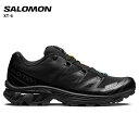 サロモン スポーツ スニーカー SALOMON XT-6 メンズ 男性 シューズ 靴 黒 ブラック l41086600