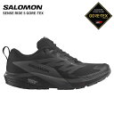 サロモン スニーカー SALOMON SENSE RIDE 5 GORE-TEX メンズ 男性 トレイルランニングシューズ メンズ l47147200