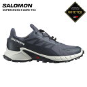 サロモン メンズ 超軽量 スニーカートレイルランニングシューズ SALOMON スーパークロス 4 ゴアテックス SUPERCROSS 4 GORE-TEX L...