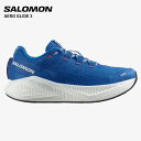 サロモン メンズ 超軽量 ランニングシューズ SALOMON エアロ グライド スリー AERO GLIDE 3 男性 厚底 シューズ 靴 L47810500