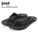 ショット×オカバシ メンズ サンダル ビーサン Schott x OKABASHI ボイジャー サンダル Voyager フリップフロップ シューズ 靴 O-9...