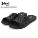 ショット×オカバシ メンズ スライドサンダル Schott x OKABASHI トリノ サンダル Torino シャワーサンダル シューズ 靴 O-90614...
