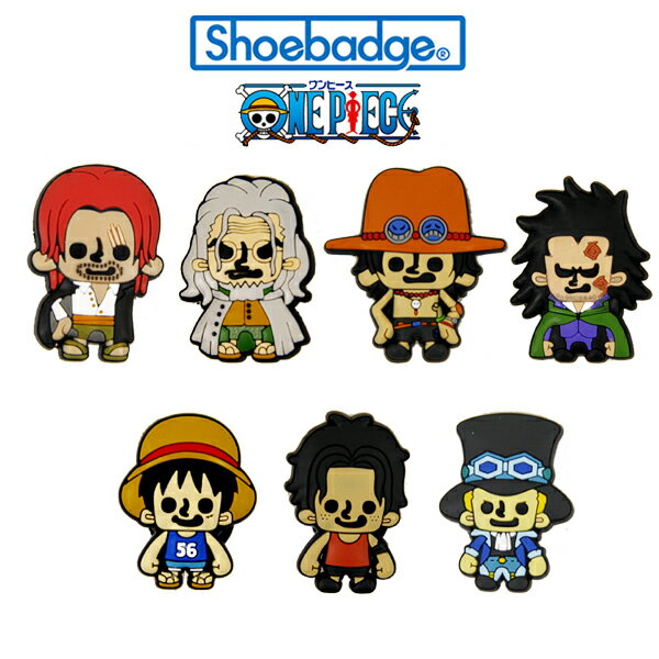 ワンピース キャラクターラインストーンシューバッジ ONE PIECE Shoebadge