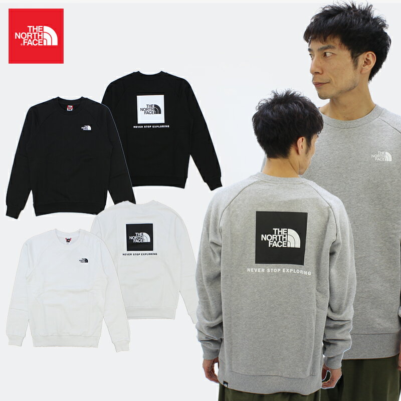 ザ・ノース・フェイス トレーナー メンズ 【ポイント5倍以上】ザ・ノース フェイス THE NORTH FACE Mens Raglan Redbox Crew クルーネック スウェット [AA]