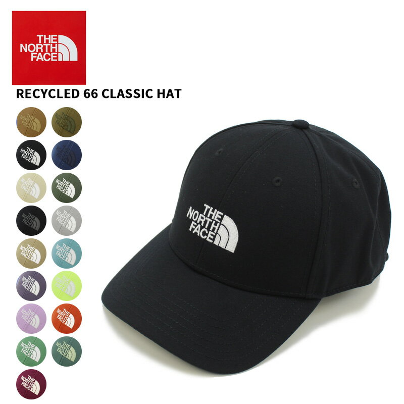 ザ・ノース・フェイス メンズキャップ ＼P5-10倍／ザ・ノース フェイス キャップ THE NORTH FACE Recycled 66 Classic Hat クラシック 6パネル 男性 父の日