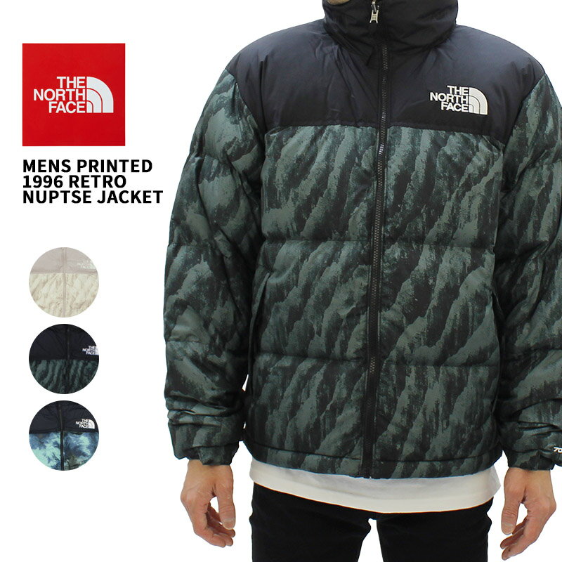 【セール中P5倍以上】ザ ノース フェイス THE NORTH FACE Mens Printed 1996 Retro Nuptse Jacket プリンテッド レトロ ヌプシ ジャケット アウター ダウンジャケット 男性 メンズ CC