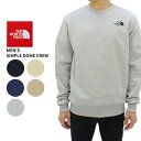 【店内P5倍以上】ザ・ノース フェイス THE NORTH FACE MenS/Simple Dome Crew クルーネックスウェット 男性 メンズ [AA]