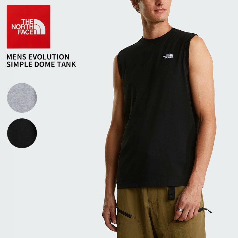 Rakuten - ザ・ノースフェイス メンズ タンクトップ THE NORTH FACE MENS EVOLUTION SIMPLE DOME TANK ノースリーブカットソー S M L XL NF0A8FD4 ネコポス送料無料