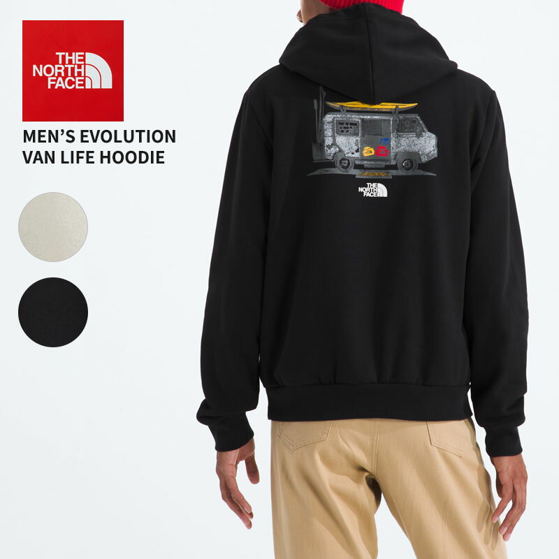 Rakuten - ザ・ノース フェイス メンズ グラフィックパーカーTHE NORTH FACE Men’s Evolution Van Life Hoodie フーディー プルオーバーパーカー 男性 メンズ NF0A8FND