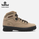 ティンバーランドメンズ ブーツ Timberland メンズ ユーロ ハイカー ハイキング ブーツ Medium Beige レザー トレッキング ブーツ a2...