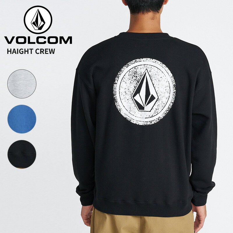 商品詳細 ブランドボルコム/VOLCOM モデル名WORKWEAR CREW 品番BG052-010 生産国中国 素材ポリエステル65%、コットン35% 注意事項◇商品の画像につきましては、モニターやPCの設定によっては、実際の物と異なる場合がございます。 サイズ 身幅肩幅袖丈 M665956 L716158 XL726460 ※単位：cm ※メーカー表記参考 ※商品により誤差が数センチ出る場合がございます。 ご利用ガイド 検索キーワード：VOLCOM ボルコム HAIGHT CREW トレーナー スウェット メンズ レディース 秋冬 裏起毛 コットンポリエステル クルーネック ロゴ サークルストーンロゴ グラフィック 掠れプリント ヴィンテージ ストリート スケートボード スケーター カジュアル アメカジ 長袖 防寒 秋冬コーデ ワイドパンツ デニム カーゴパンツ ストリートファッション ギフト クリスマス プレゼント メーカー希望小売価格はメーカー商品タグに基づいて掲載しています。HAIGHT CREW 1991年にアメリカで誕生した、サーフ、スケート、スノーボードの3大アクションスポーツをサポートするライフスタイルブランド「VOLCOM(ボルコム)」。VOLCOMのサークルストーンロゴをラフな掠れプリントで表現したクルースウェット。ほどよい肉感のコットンポリエステル素材に裏起毛を組み合わせ、暖かく柔らかな着心地を楽しめます。 ナチュラルな肌触りを保ちながら、型崩れしにくく乾きやすい素材感で、日常のスタイリングにも取り入れやすい一着。 左胸にはバックと同じロゴを控えめにプリント。前後でリンクしたデザインながら主張が強すぎないため、デニムやカーゴパンツ、ワイドパンツとも自然に合わせられます。 バックにはサークルストーンロゴを配置し、掠れたような表現によって奥行きのあるヴィンテージライクな雰囲気を演出しています。 ストリートやスケートスタイルに程よいエッジを加えながら、普段使いにも活躍する万能な一着です。 ＞＞＞＞　VOLCOMの商品一覧はこちらから　＜＜＜＜