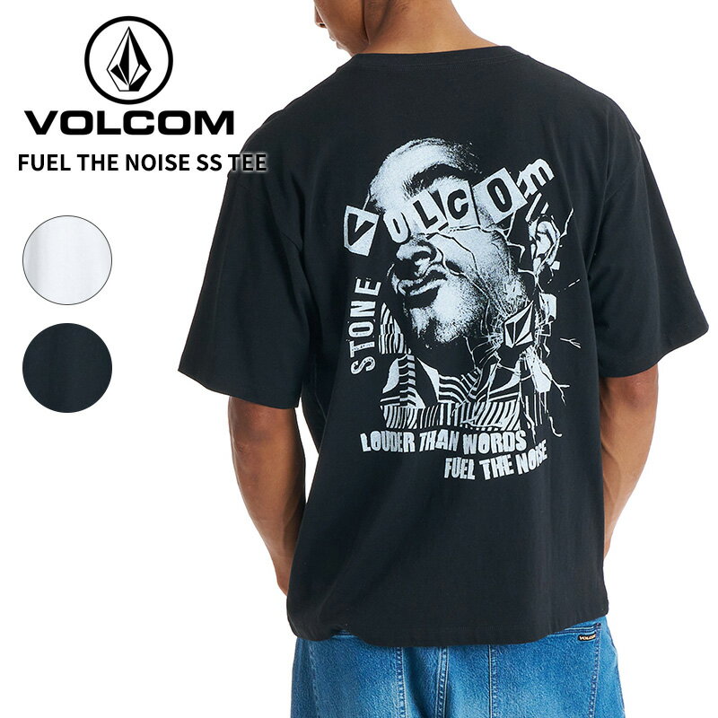 Rakuten - ボルコム メンズ 半袖Tシャツ VOLCOM FUEL THE NOISE SS TEE 春夏モデル グラフィックTシャツトップス カットソー VST261006