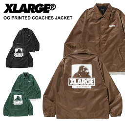 エクストララージ コーチジャケット メンズ エクストララージ X-LARGE OG PRINTED COACHES JACKET コーチジャケット アウター 男性 メンズ [AA]