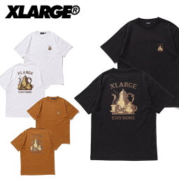 エクストララージ 服 メンズ エクストララージ X-LARGE TEE STAY HOME S/S 半袖 Tシャツ [AA-2]