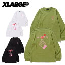 【17日まで店内全品P5倍以上！】エクストララージ X-LARGE TEE FINGER HEART L/S 長袖Tシャツ ロンT メンズ カットソー トップス AA