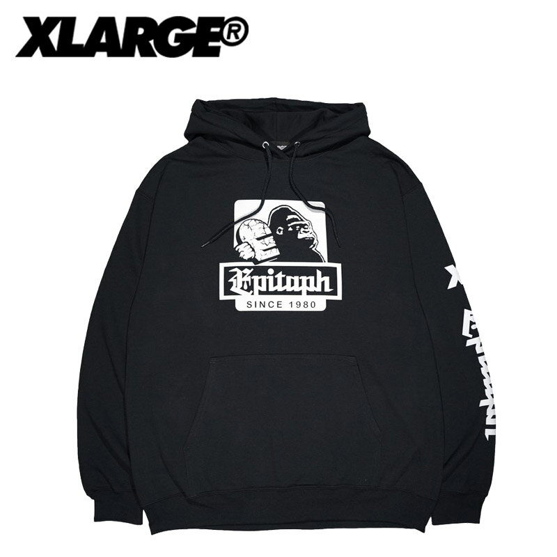 エクストララージ パーカー（メンズ） ＼P5-10倍／エクストララージ X-LARGE XLARGE Epitaph Hoodie エピタフ プルオーバーパーカー スウェット メンズ 父の日