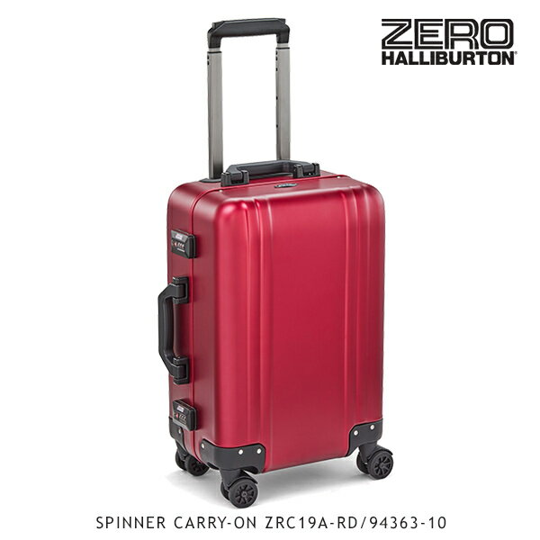 ゼロハリバートン スーツケース・キャリーケース レディース ゼロハリバートン ZERO HALLIBURTON クラシック アルミニウム SPINNER CARRY-ON ZRC19A-RD 94363-10 キャリーケース スーツケース ハードラゲージ [GG]