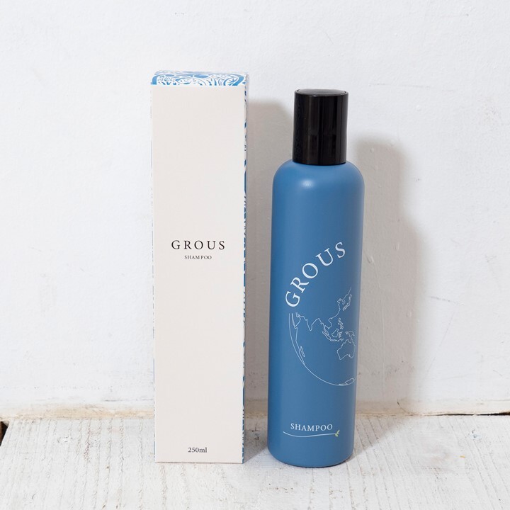 GROUS 育毛シャンプー ヘアケア 250ml【単品】 髪 頭皮 薄毛 ケイ素配合 発毛 スーパースカルプ発毛センター監修 （株）ユニティー