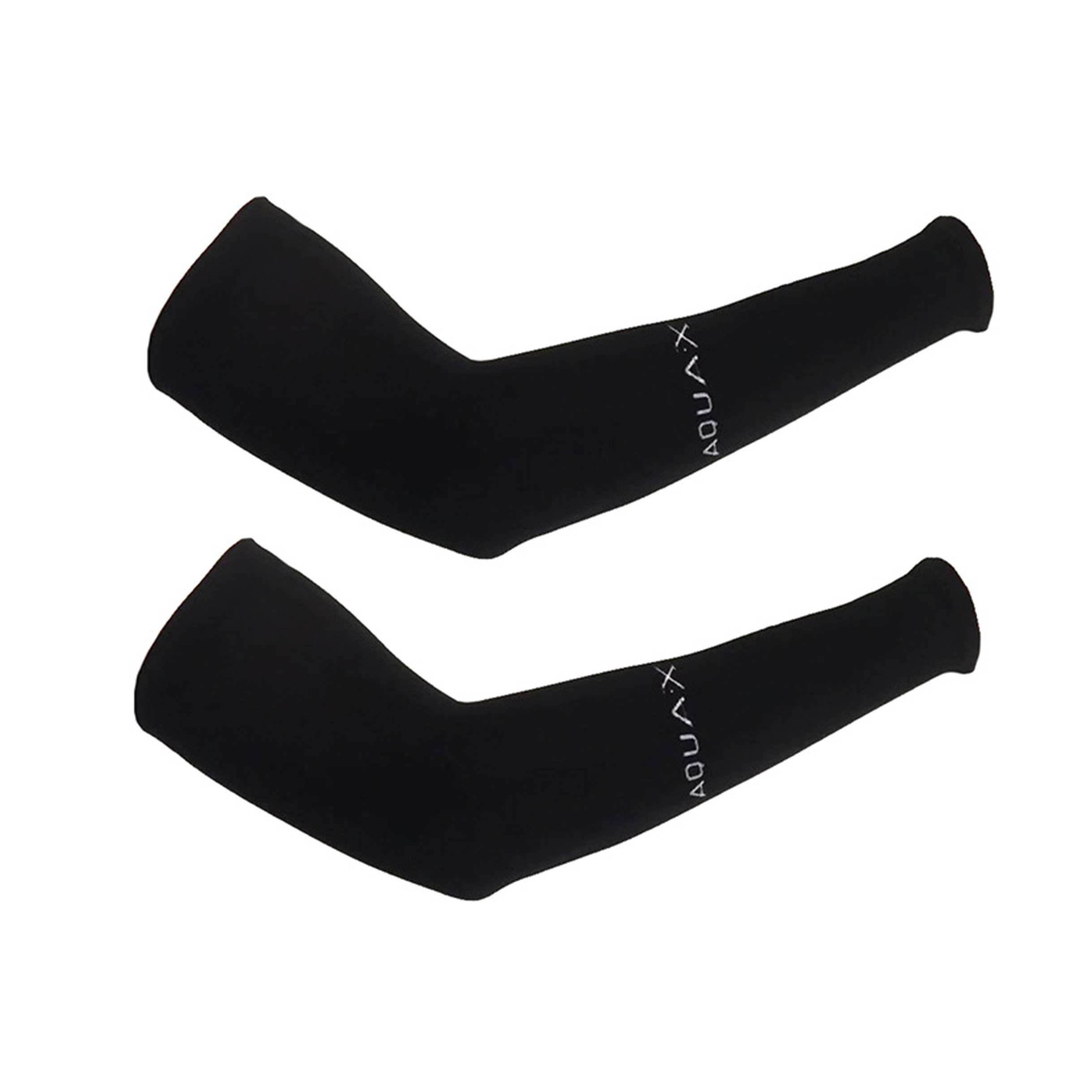 冷感アームカバー 両腕2枚組 UVカット接触冷感-5℃ 冷感作用 吸汗速乾 爽快腕カバー 日焼け止めカバー 紫外線対策 スポーツ活動用 男女兼用 ブラックARM...