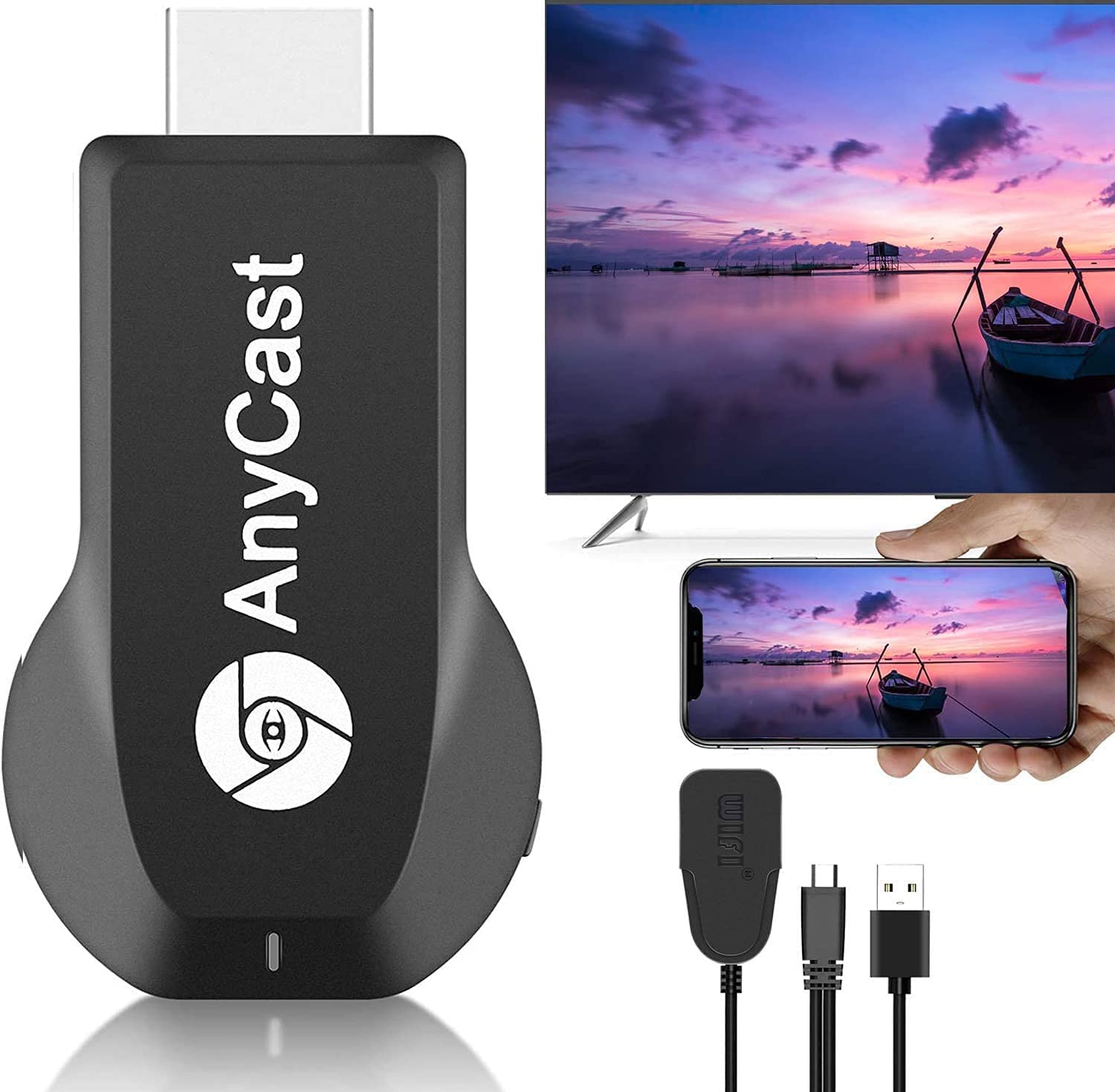 HDMI 磻쥹 쥷С ܸ AnyCast ޥ ƥӤ˱Ǥ ޥۤαǤ iPhone ѥ ƥ ...