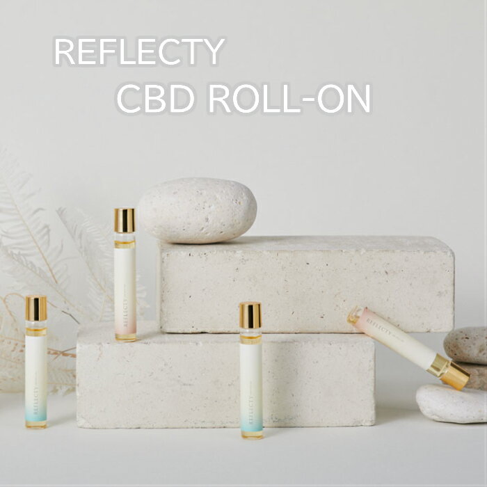 CBD オイル ロールオン 日本製 CBDロールオン オーガニック ROLL-ON 不眠 安眠 睡眠改善 リラックス ストレス 美容 リフレッシュ 天然素材 植物由来100% 携帯 旅行 REFLECTY リフレクティ