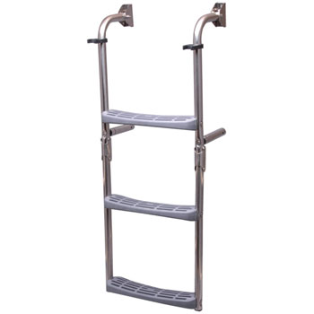 PLASTIMO（プラスチモ）フォールディングラダートランサム取り付け型　90° 4段(2段固定2段折畳み)