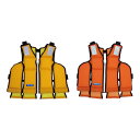 【1日ポイント+5倍】 東洋物産救命胴衣 FW-3LLサイズ(新基準適合品)