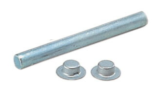 【25日ポイント+5倍】 5/8インチ スチールシャフト 推奨ローラー幅99mm 全長136mm　シャフト径16mm