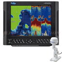 ホンデックス HDX-10C TD340振動子セット GPSアンテナ外付仕様 10.4型 GPS 魚探 1kW 魚群探知機
