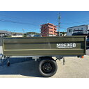 【エントリーでP5倍】 SOREX ソレックス カーゴトレーラー 慣性ブレーキ仕様 NKC350K 慣性ブレーキ仕様 最大積載量:350kg カーキ