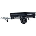 【エントリーでP5倍】 SOREX ソレックス カーゴトレーラー KC350 最大積載量:350kg ブラック