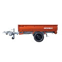 【エントリーでP5倍】 SOREX ソレックス カーゴトレーラー KC350K 慣性ブレーキ装着車 最大積載量:350kg オレンジ