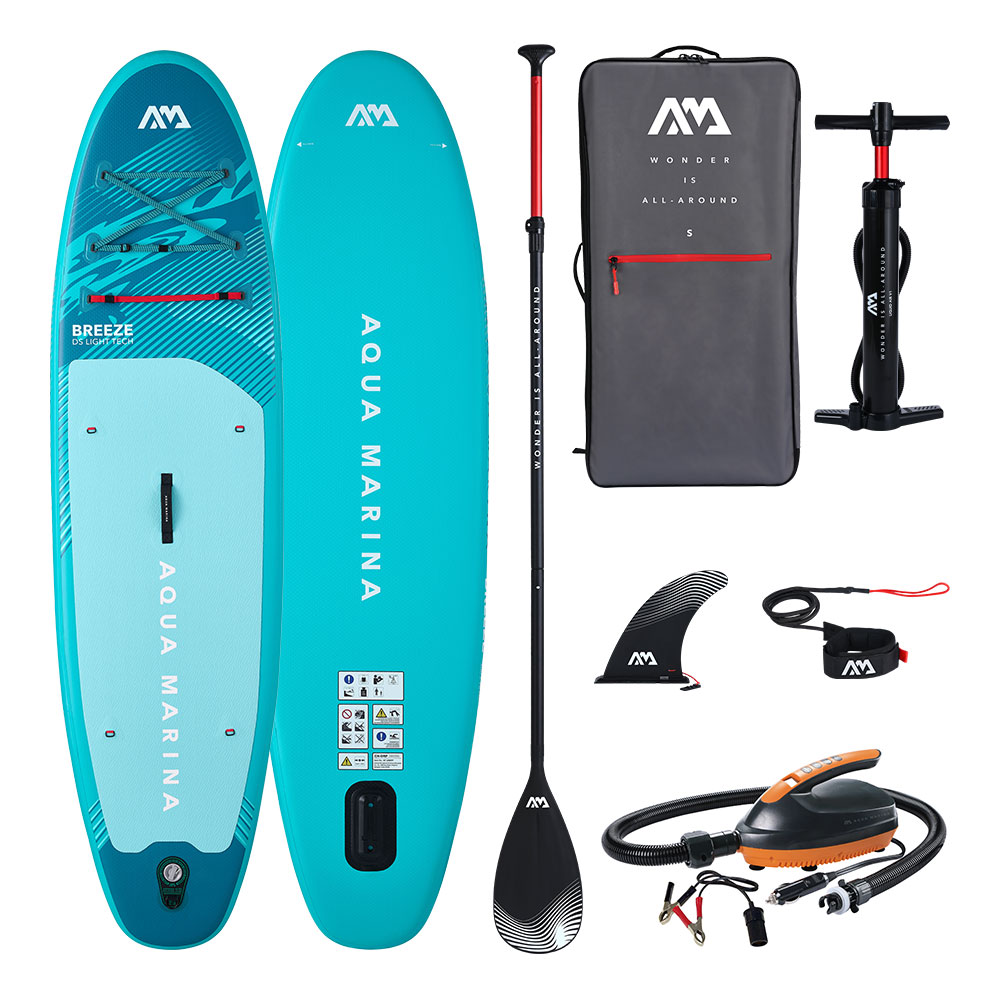 AQUA MARINA(アクアマリーナ)BREEZE ブリーズSUP(スタンドアップパドルボード)インフレータブル パドル..
