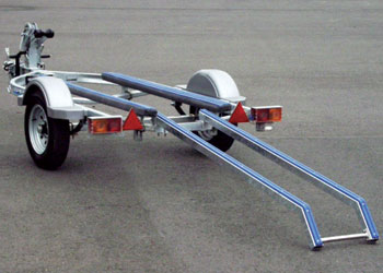 【1日ポイント+5倍】 FACTORY ZERO(ファクトリーゼロ)トレーラースロープレール 幅350mm 2