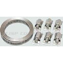 【エントリーでP5倍】 ホースクランプキット 12mm×3m