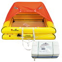 【エントリーでP5倍】 PLASTIMO(プラスチモ)CRULSER ライフラフト コンテナタイプ 6人用