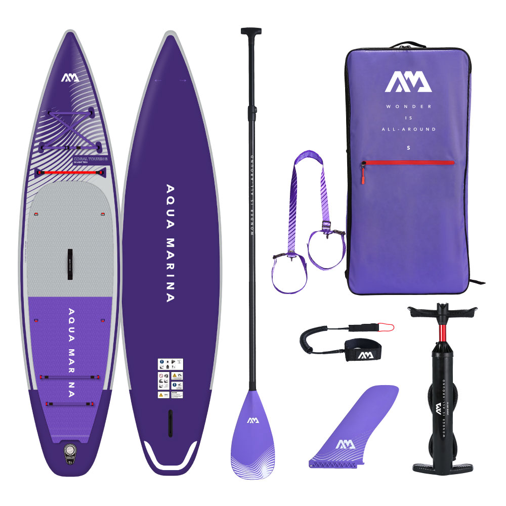 【25日最大P31倍】 SUP インフレータブル スタンドアップパドルボード AQUA MARINA アクアマリーナ CORAL TOURING コーラルツーリング BT-23CTPN サップボード