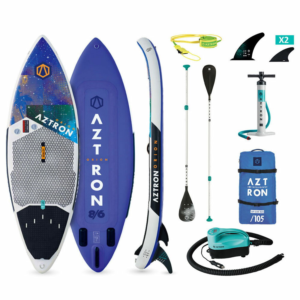 【1日最大P23倍】 SUP スタンドアップパドルボード インフレータブル Orion オリオン AS-505D AZTRON アストロン サップ 電動ポンプセット