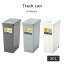 ダストボックス 30L ゴミ箱 ごみばこ トラッシュカン ごみ箱 グリーン ナチュラル 分別 おしゃれ 東屋 AZUMAYA 北欧 送料無料 neore / スライドペール 30L