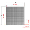 【 渋谷光学 ガラスキャリブレーションプレート (No.CBG05-58RM) 】反射型、白色、つや無し、外形60 x 60