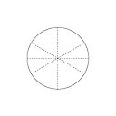 【 渋谷光学 接眼ミクロメーター クロス線 (R1524-23) 】クロス目盛 Crossline 30°点線クロス 外径23.0mm / 実験 研究 検査 レ...