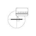 研究 検査 調査 顕微鏡 チェック 大学 研究所 機関 食品 実験 測長 計測 観察 正確 日本製 信頼 安心接眼ミクロメーター クロスX目盛 外径27.0mm (No.R1420-27) 接眼ミクロメーター　クロスX目盛。 渋谷光学は、長年オリンパス社顕微鏡の目盛りを制作し、技術と信頼のあるスケール専門メーカーです。 ※商品の仕様・外観は予告なく変更することがあります。また、予告なく販売終了・製造中止となる場合があります。※本製品はメーカー取寄商品です。受注後すぐ納期のご連絡をさせていただきます ※本製品はクリックポストでの配送となります。 No. R1420-27 ピッチ(mm) 精度 0.05(±0.002) 長さ(mm) 精度 10(±0.02) 等分 200 線幅(mm) 0.01 外径(mm) 27.0 製造国 日本 メーカー 株式会社渋谷光学