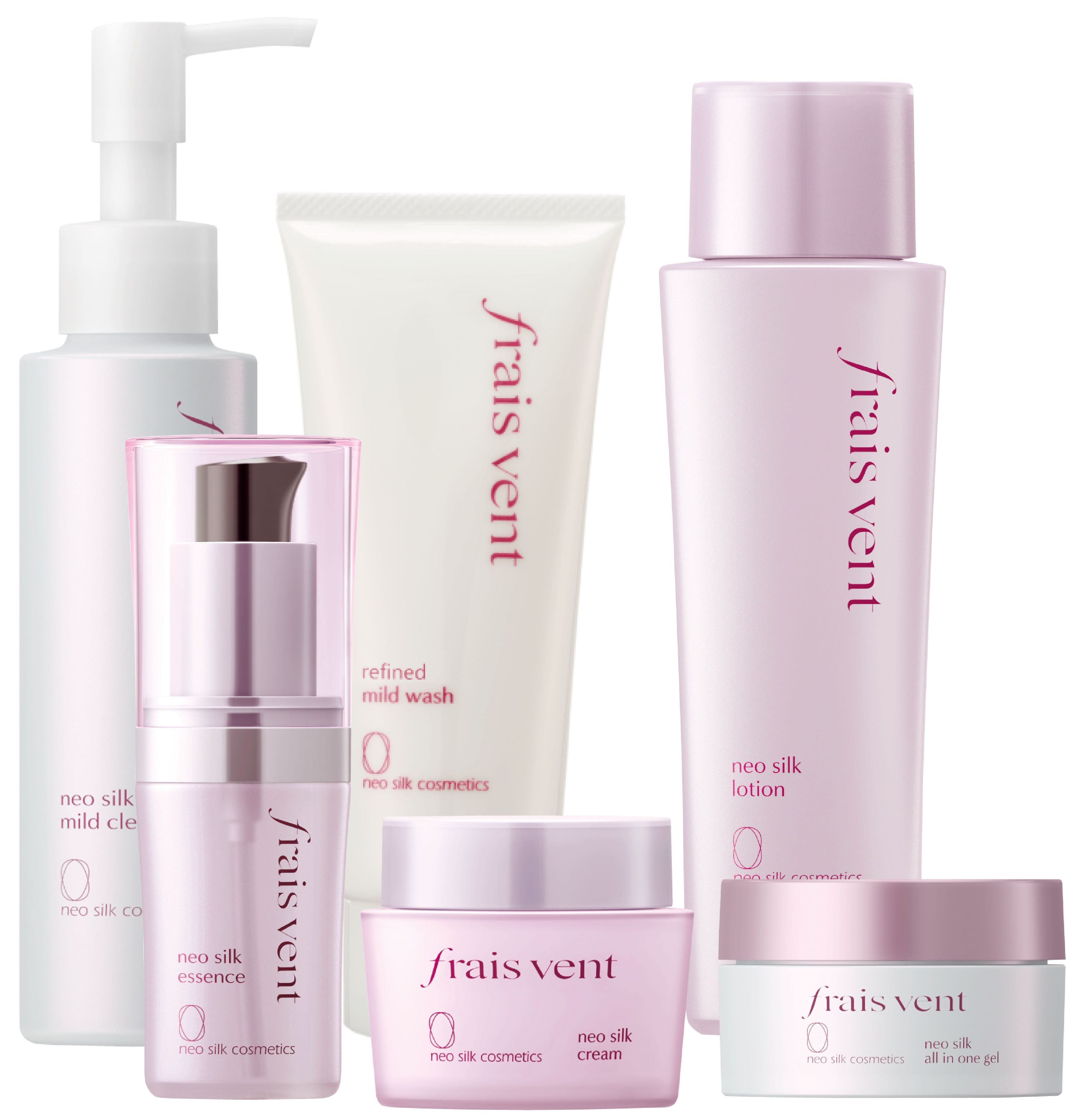 フレヴァン　きらめき肌セット　メイク落とし　120mL　洗顔料　100g　化粧水　120mL　美容液　30mL　クリーム　30g　オールインワンジェル　30g