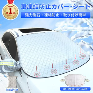 寒い季節に車のフロントガラスの凍結予防策としてのおすすめは？