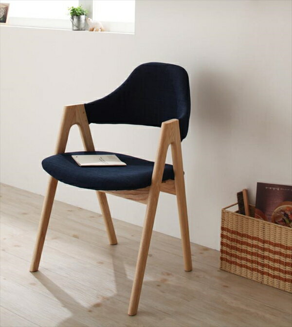 天然木タモ無垢材ダイニング【Cyfri】シフリ　ハイタイプチェア(2脚組) 「北欧　天然木 ダイニングチェア チェア 椅子 いす」