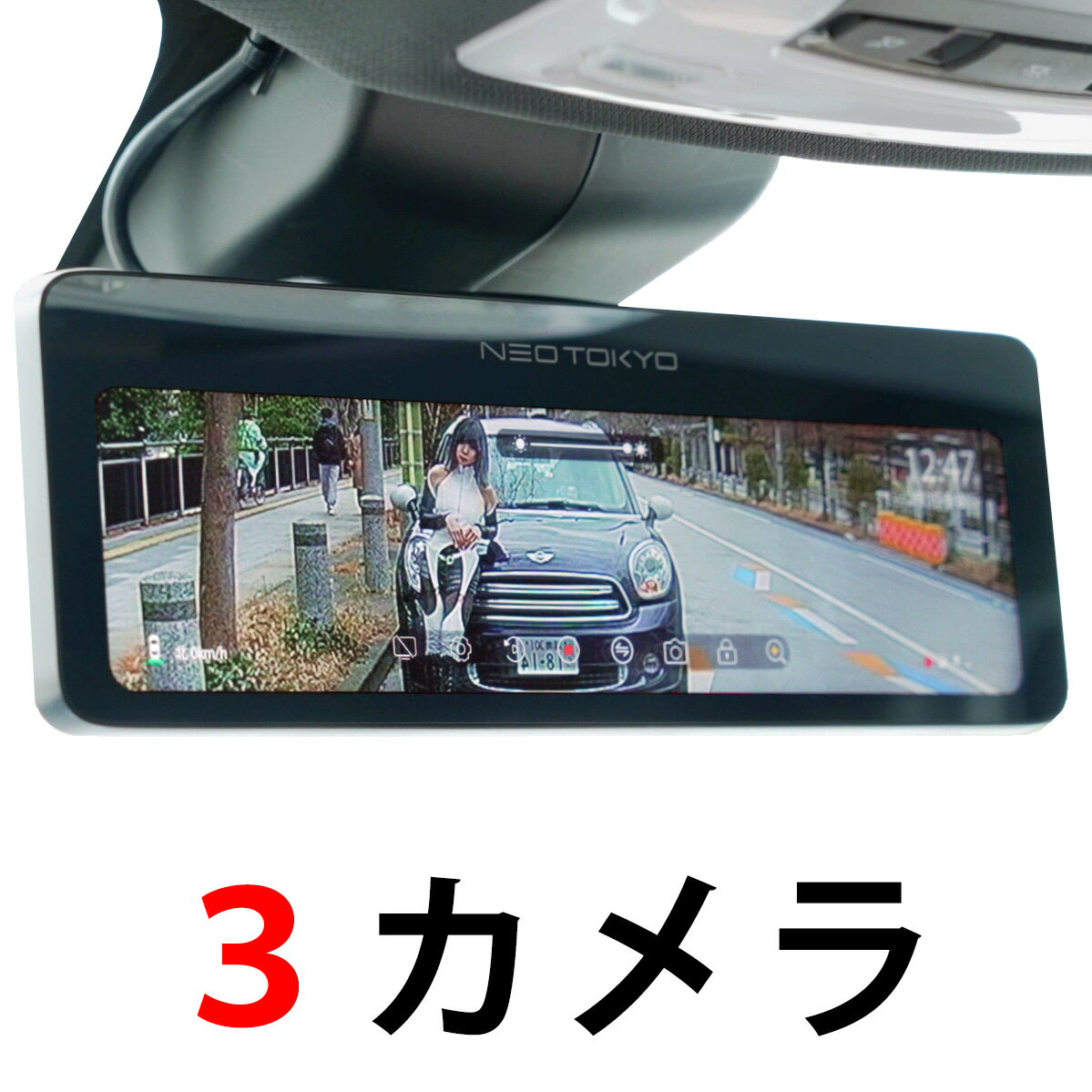 AHDバックカメラ 暗視 カラーセンサー 200万画素 対角140度 鏡像 超小型カメラ リヤカメラ 防水 IP68 後付け 12V/24V トラック バス ガイドライン無 4ピンコネクタ 一年保証 送料無料