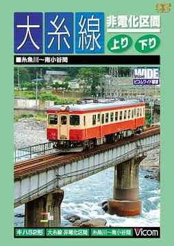 ビコムワイド展望シリーズ 大糸線 非電化区間 上り・下り 糸